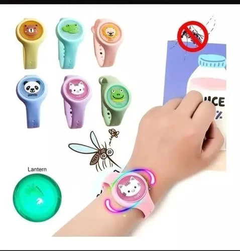 Pack 3 Pulseras AntiMosquito De Animales